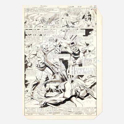 Lot 180 - Alex Saviuk and Frank Chiaramonte, World’s Finest #280 Story Page 1 Original Art (DC Comics, 1982) | Landry Pop Auctions