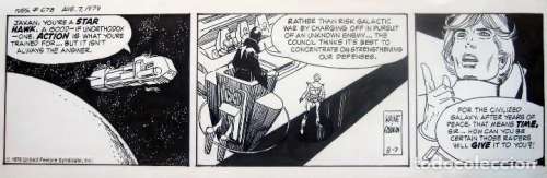 STAR HAWKS ARCHIE GOODWIN GIL KANE TIRA DE PRENSA ORIGINAL