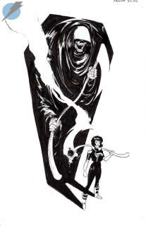 Riley Rossmo | Grim Issue 16 Page Cover | Felix Comic Art