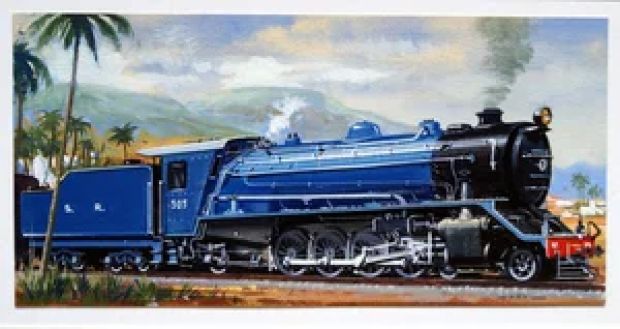 Richard Ward | South African Class 5 Locomotive (SIGNED) | Illustration Art Gallery
