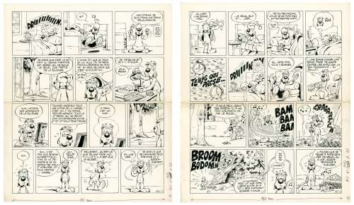 Gotlib - Gai-Luron, "Horoscope" planches 1 et 2