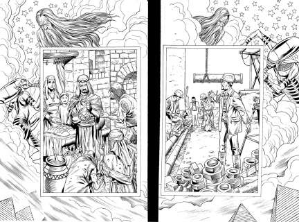 Peter Gross | Testament Issue 11, Page 02 and 03 | Peter Gross