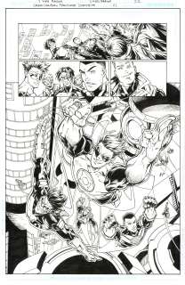 V Ken Marion | V Ken Marion - Green Lantern: Fractured Spectrum Page 22 | Modern Mythology Comic Art