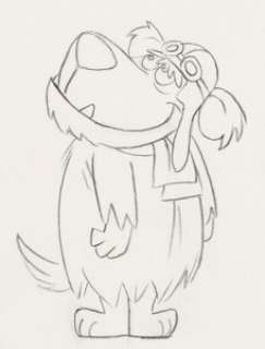 Dastardly and Muttley in Their Flying Machines Layout Drawing Group of 15 (Hanna-Barbera, 1969). Group of rare - | Heritage