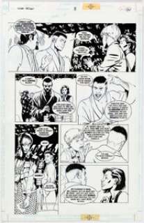 Edvin Biukovic Human Target #3 Story Page 20 Original Art (DC/Vertigo, 1999). Christopher Chance is getting -