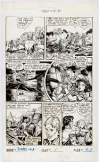 Robert Webb Jumbo Comics #161 page 28 Original Art (Fiction House, 1952).... | Heritage