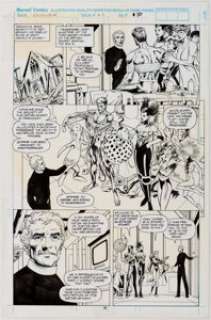 Alan Davis and Mark Farmer Excalibur #63 Page 10 Original Art (Marvel, 1993). Featuring Nightcrawler, - | Heritage