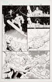 David Nakayama and Gary Martin Marvel Adventures Hulk #7 Story Page 21 Original Art (Marvel Comics, 2008). -