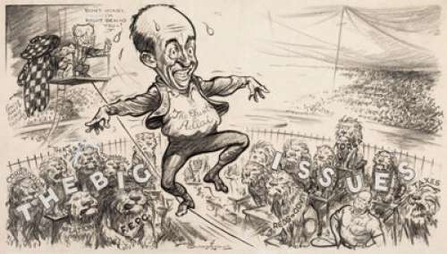Burris Jenkins A Good Trick -- if He Does It! Original Art (New York Journal-American, c. 1950s). Burris - | Heritage