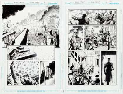 Bryan Talbot The Unwritten #31.5 Partial Story Original Art Group of 6 (DC/Vertigo, 2012). Bryan Talbot is -