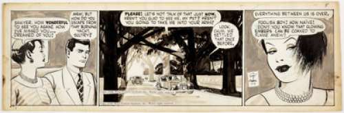 Roy Crane Buz Sawyer Daily Comic Strip Original Art dated 11-5-48 (King Features Syndicate, 1948).... | Heritage