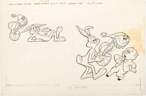 Ralph Heimdahl March of Comics #315 Front and Back Cover Original Art (Western, 1968).... | Heritage