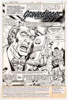 Dick Ayers and Romeo Tanghal Men of War #25 Complete 11-Page Story Original Art (DC Comics, 1980).... (Total: 11 Original Art) | Heritage