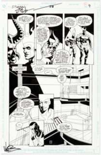 Dusty Abell and Dexter Vines Starman #38 Page 9 Original Art (DC, 1998)....