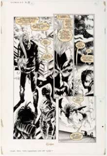 Adam Kubert, Mark Farmer, and Mike Sellers Wolverine #77 Story Page 19 Original Art (Marvel, 1994)....