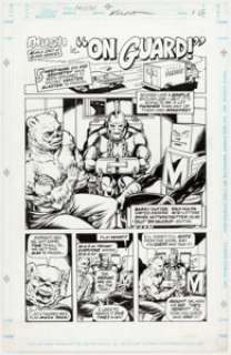 Dick Kulpa Jack Kirby‘s TeenAgents #3 Complete 4-Page MUSH Story and Pin-Up Sketch Page Original Art Group of 5 (T... (Total: 5 Original Art)