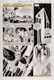 Dick Dillin and Chuck Cuidera Hawkman #26 Story Page 4 Original Art (DC, 1968).... | Heritage