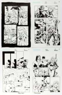 Scot Eaton and Andrew Hennessy Sigil Panel Pages Original Art Group of 12 (CrossGen, 2001-2003).... (Total: 12 Original Art)