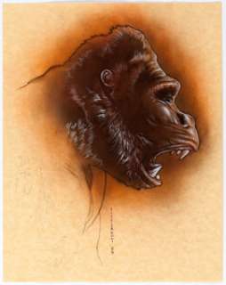 Jeff Pittarelli - King Kong Illustration Original Art (2005)....