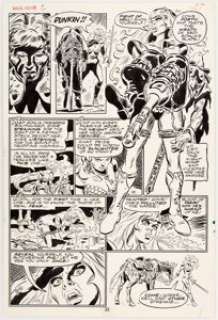 Frank Thorne Marvel Feature #2 Page 22 Original Art (Marvel, 1976).... | Heritage