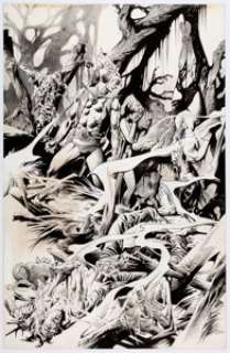 Rudy Nebres 1994 #16 Splash Page 1 Original Art (Warren, 1980).... | Heritage