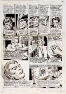John Buscema and Tony DeZuniga Doc Savage Magazine #1 Story Page 3 Original Art (Marvel, 1975).... | Heritage