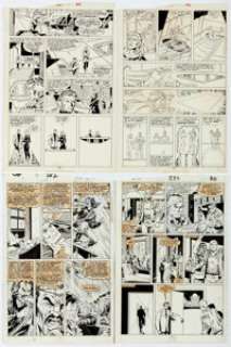 Tom Morgan - Various Marvel Comics Panel Pages Original Art Group of 12 (Marvel, c. 1987-90).... (Total: 12 Original Art) | Heritage