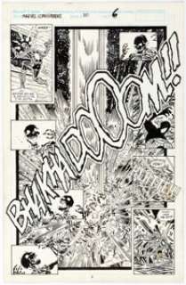 Erik Larsen and Joe Rubinstein Marvel Comics Presents #50 Story Page 6 Original Art (Marvel, 1990).... | Heritage