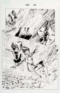 Alan Davis and Mark Farmer Uncanny X-Men #456 Story Page 23 Original Art (Marvel, 2005).... | Heritage