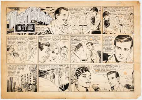 Leonard Starr Mary Perkins, On Stage Sunday Comic Strip Original Art dated 12-09-62 (Chicago Tribune, 1962).... | Heritage