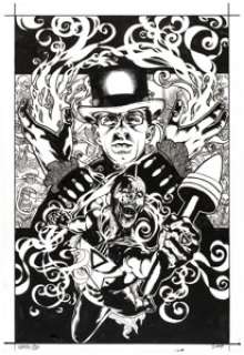 Tony Harris Starman #81 Cover Original Art (DC, 2010)....