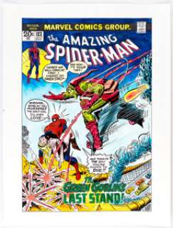Michael Kelleher and Stan Goldberg Amazing Spider-Man #122 Cover Re-Creation Original Art (undated)... | Heritage