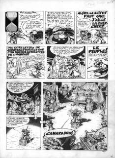 Jean TABARY - Planche originale 16 d‘IZNOGOUD Tome 8. Le jour des fous,