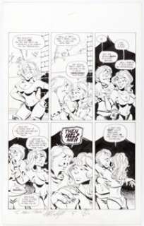 Phil Foglio and Tim Sale Myth Adventures #6 Story Page 3 Original Art (WaRP Graphics, 1985)....