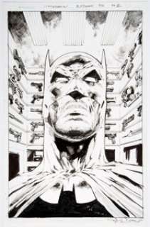 Tony Daniel and Danny Miki Batman #56 Splash Page 2 Original Art (DC Comics, 2018). A powerful piece of The Batman - | Heritage