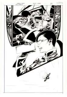 Marco Rudy and Mick Gray The Shield #10 Story Page 5 Original Art (DC, 2010)....