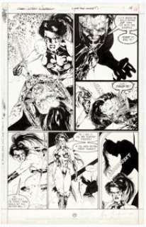 Travis Charest, Ray McCarthy, and Agop Gemdjian Green Lantern Corps Quarterly #6 Story Page 17 Original Art (DC, - | Heritage