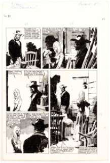 Arturo del Castillo Skorpio #2 Story Page 3 Original Art (Ediciones Récord, 1974). This Argentinian -