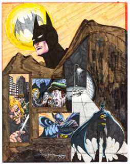 Bruce Timm - Batman Illustration Original Art (1980). ... | Heritage