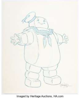 Thom Enriquez Ghostbusters Concept and Production Illustrations Original Art Group of 4 (Columbia, 1983). The Stay - | Heritage