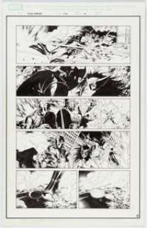 Jim Cheung John Dell - Young Avengers #5 Story Page 10 Original Art (Marvel, 2005).