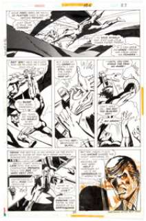 Bob Brown And Klaus Janson | Daredevil #126 Story Page 14 Original Art (Marvel, 1975). | Heritage