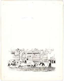 Louis Darling | The Enormous Egg Illustration Original Art (Little Brown, 1956). | Heritage