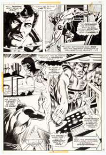 George Tuska, Mike Esposito, And Frank Giacoia | Iron Man #58 Story Page 10 Original Art (Marvel, 1973). | Heritage