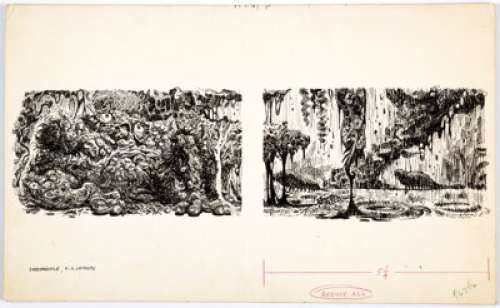 Jack Gaughan - Galaxy Magazine June 1962 "Dream World" Story Illustration Original Art (Galaxy, 1962).