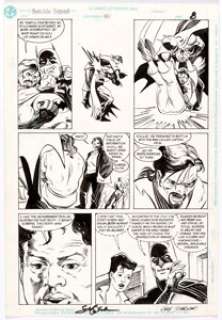 Geof Isherwood And Mark Badger | Suicide Squad #42 Story Page 8 Original Art (DC, 1990).... | Heritage