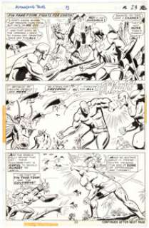 Dick Ayers | Astonishing Tales #23 Story Page 23 Original Art (Marvel, 1974).... | Heritage