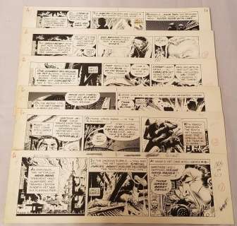 Joe Kubert. Green Berets. Original Daily Strips. | Weiss Auctions