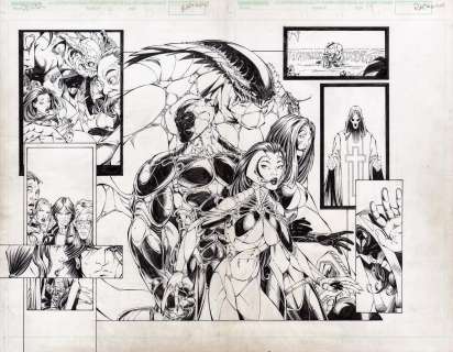 Joe Benitez, Norm Rapmund - Silver Surfer Weapon Zero Pg 13 14 Dps