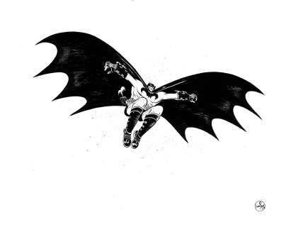 Bruno Seelig | Batman: Gargoyle of Gotham Study 2 | Inky Knuckles